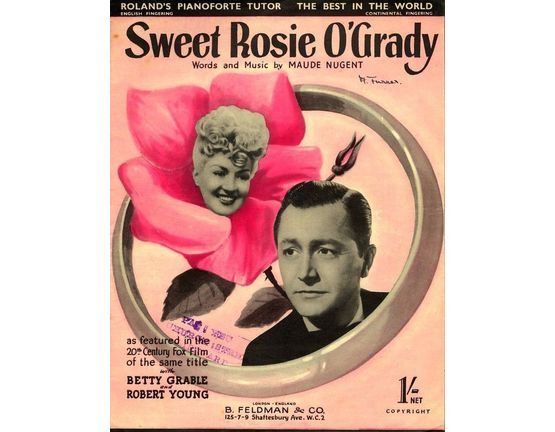 7791 | Sweet Rosie O'Grady - Featuring Betty Grable from the 20th Century film "Sweet Rosie O'Grady"
