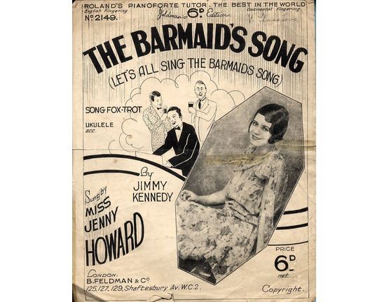 7791 | The Barmaids Song -  Featuring Jenny Howard
