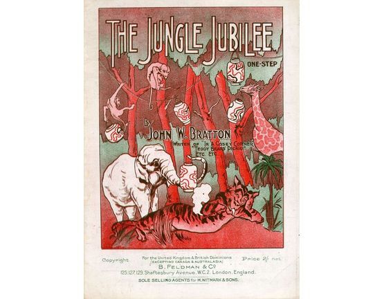 7791 | The Jungle Jubilee - One-Step Characteristic for Piano Solo
