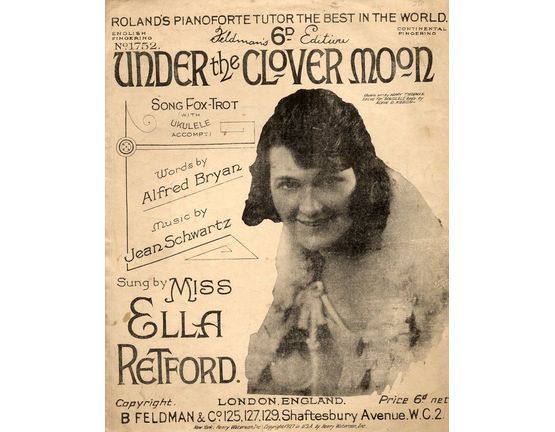 7791 | Under The Clover Moon - Song Fox trot - Ella Retford