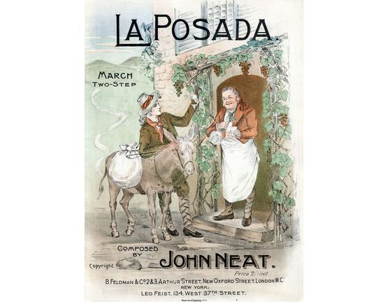 7792 | La Posada - March Two-Step for Piano Solo