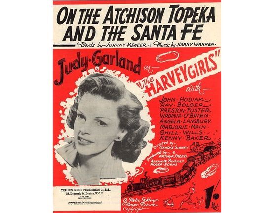 7794 | On the Atchison Topeka and the Santa-Fe - As Sung by Judy Garland in "The Harvey Girls"