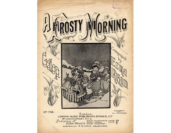7795 | A Frosty Morning - Galop for Piano