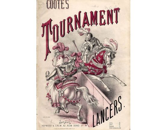 7798 | Coote's Tournament - Lancers - For Piano