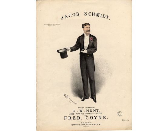 7798 | Jacob Schmidt - Sung with greatest success by Fred. Coyne