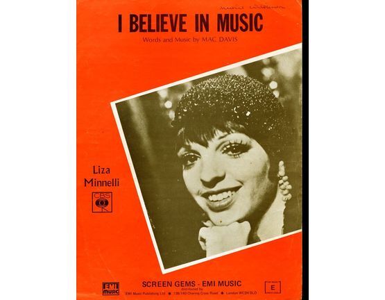 78 | I Believe in Music - Featuring Liza Minnelli