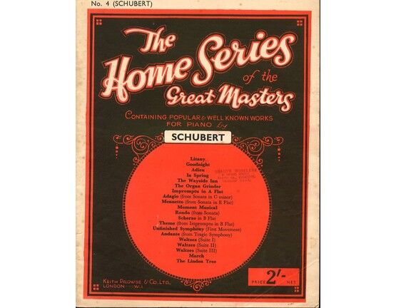 78 | Schubert - The Home series of the Great Masters No. 4