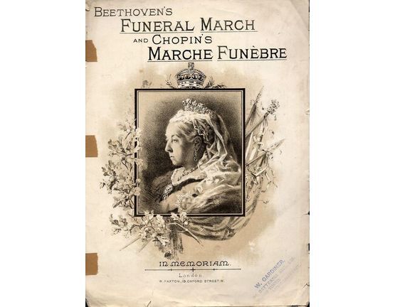 7800 | Beethoven's Funeral March and Chopin's Marche Funebre - For Piano Solo
