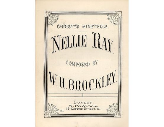 7800 | Christy's Minstrels Nellie Ray