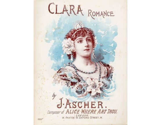 7800 | Clara - Romance for Voice and Piano - Paxton edition No. 1086