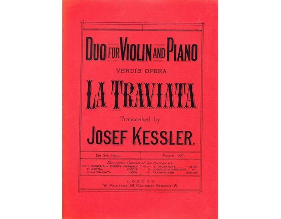 7800 | La Traviata - Duo for Violin and Piano