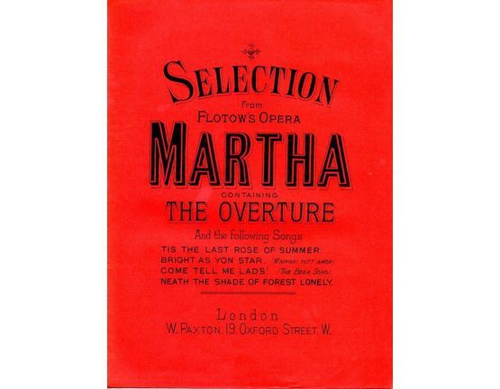 7800 | Selection from Flotow's Opera "Martha"