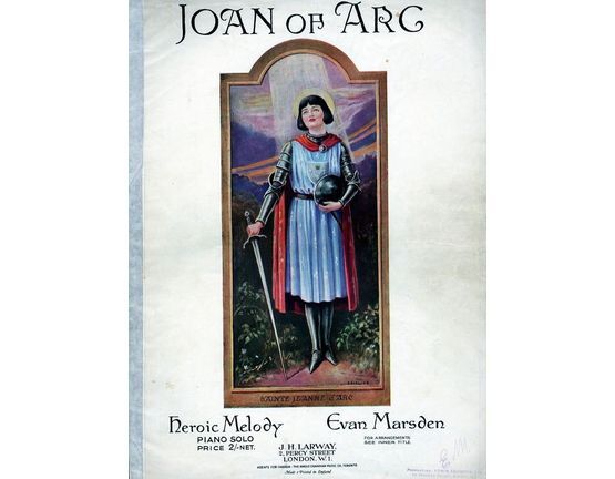 7801 | Joan of Arc - Heroic Melody - For Piano Solo
