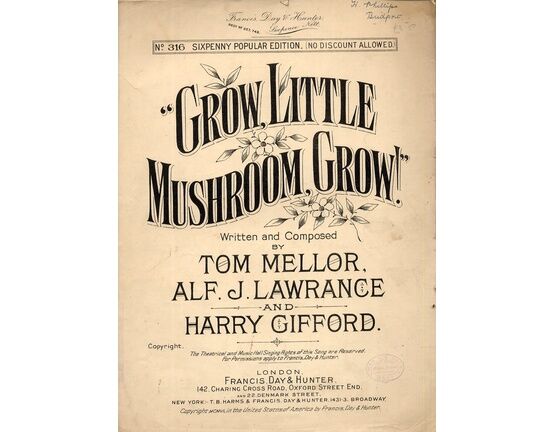 7805 | Grow Little mushroom Grow - Song
