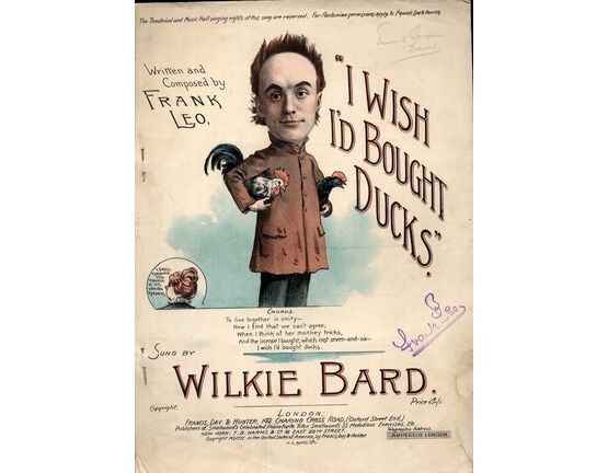 7805 | I Wish I'd Bought Ducks - Sung by Wilkie Bard