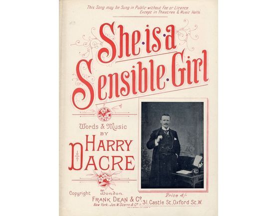 7806 | She is a Sensible Girl - Song  - featuring Harry Dacre