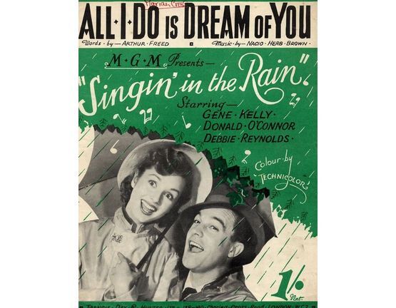 7807 | All I Do is Dream of You - Featuring Gene Kelly in the movie "Singing in the rain"
