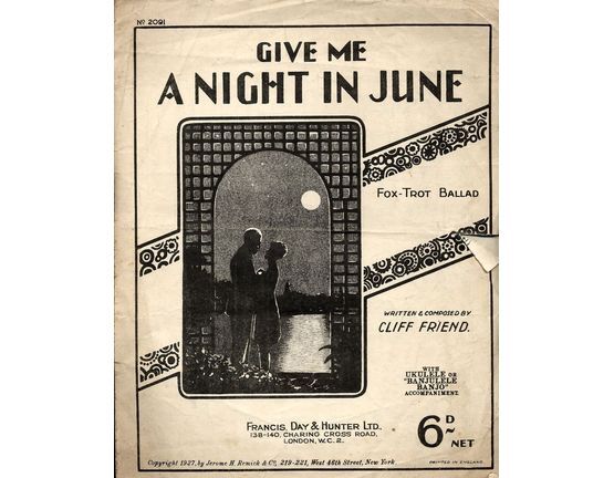 7807 | Give Me A Night In June - Fox Trot Ballad