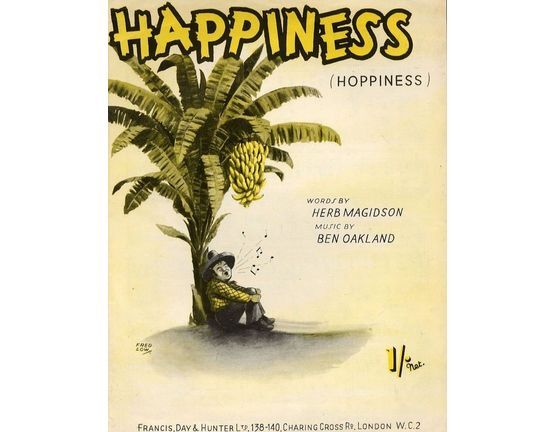 7807 | Happiness (Hoppiness) - For Piano and Voice with Ukulele chord symbols