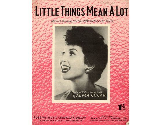 7807 | Little Things Mean a Lot - Featuring Alma Cogan