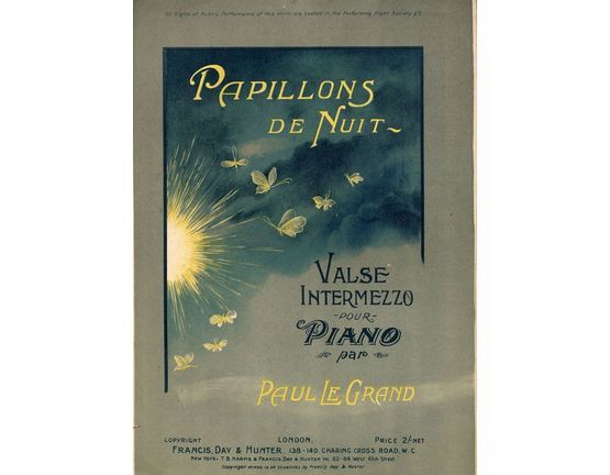 7807 | Papillons de Nuit - Valse Intermezzo pour Piano