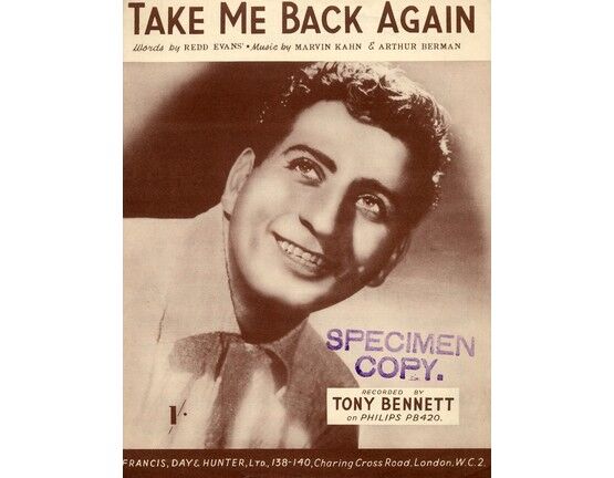 7807 | Take Me Back Again - Featuring Tony Bennett