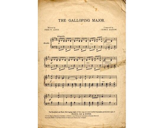 7807 | The Galloping Major - A Novelty Dance from the film "The Galloping Major"- Includes the dance instructions for pretending to ride a horse!
