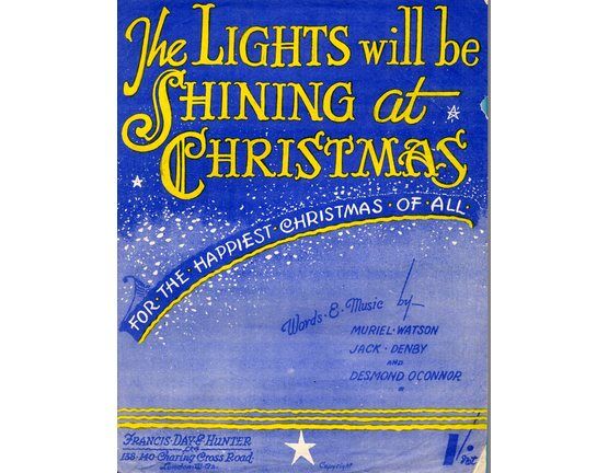 7807 | The Lights Will Be Shining at Christmas (For The Happiest Christmas Of All) - Song