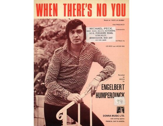7807 | When There's No You -  Engelbert Humperdinck