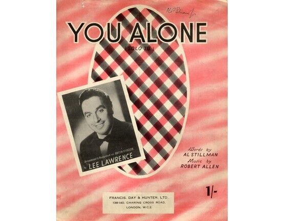 7807 | You Alone - Perry Como, Lee Lawrence