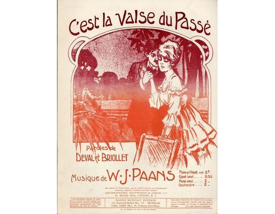 7809 | C'est la Valse du Passe - Valse Lente for Piano Solo