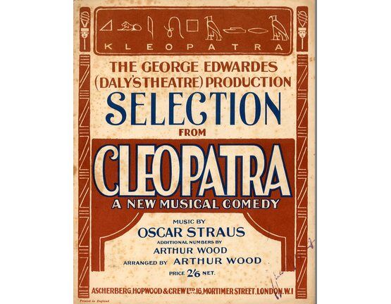 7809 | Cleopatra Selection for Piano