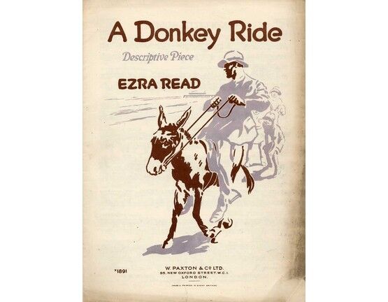 7814 | A Donkey Ride - Descriptive Piece for Piano