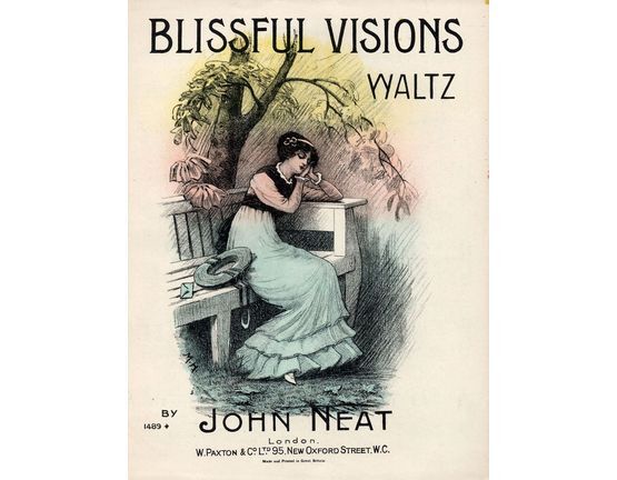 7814 | Blissful Visions - Waltz for Piano Solo - Paxton edition No. 1489