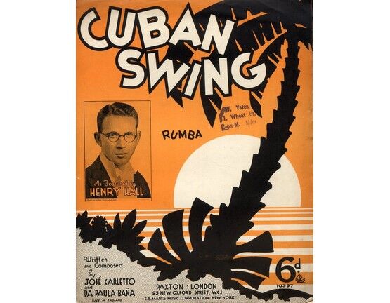 7814 | Cuban Swing - Song - Featuring Henry Hall
