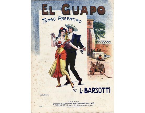 7814 | El Guapo - Tango Argentino for Piano Solo - Paxton Edition No. 1523