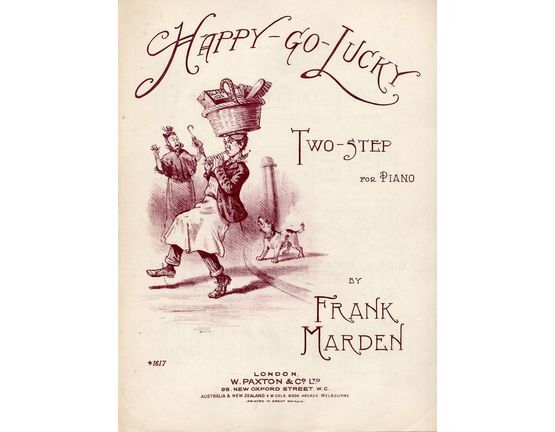 7814 | Happy Go Lucky - Two Step for Piano Solo - Paxton edition No. 1617