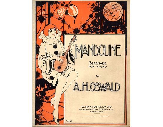 7814 | Mandoline - Serenade for Piano - Paxton edition No. 2102