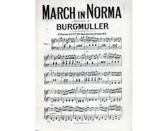7814 | March in Norma - For Piano