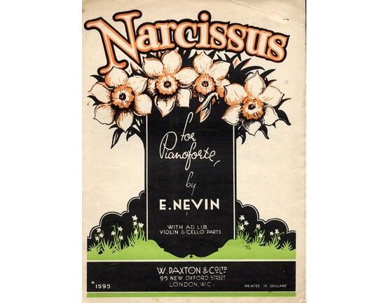 7814 | Narcissus - With ad lib. Violin & Cello Parts