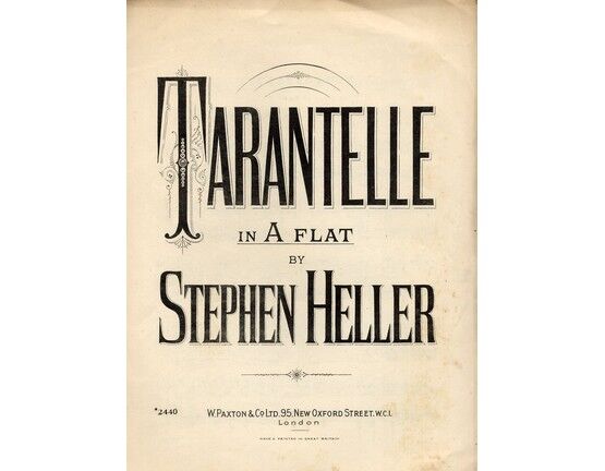7814 | Tarantelle in A Flat  - Op. 85 No. 2