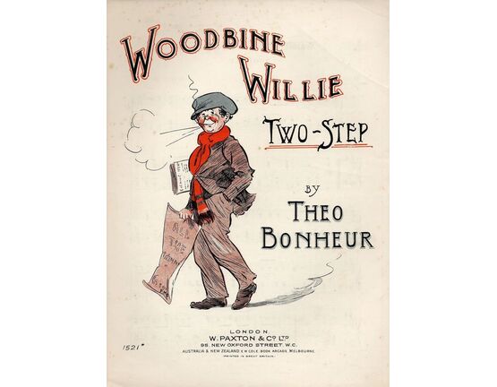 7814 | Woodbine Willie - Two Step for Piano Solo - Paxton edition No. 1521