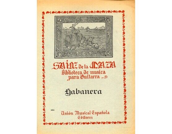7815 | Biblioteca de Musica para Guitarra - Habanera - 18814