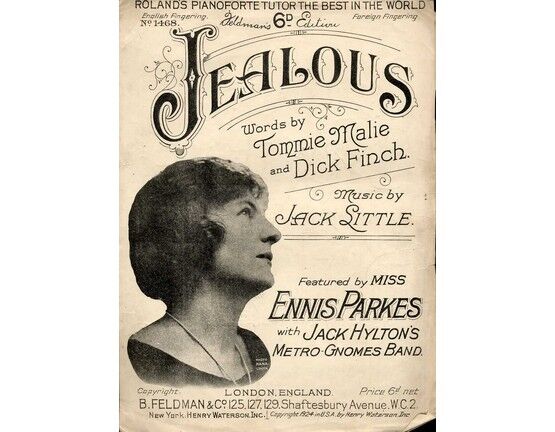 7823 | Jealous - Song Featuring Ennis Parkes