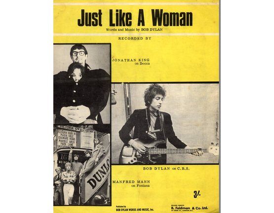 7823 | Just Like a Woman - Featuring Jonathan King: Bob Dylan, Manfred Mann