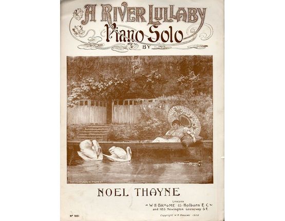 7825 | A River Lullaby - Piano Solo - Broome edition No. 981
