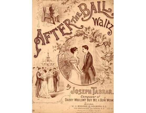 7825 | After the Ball Waltz - Piano Solo