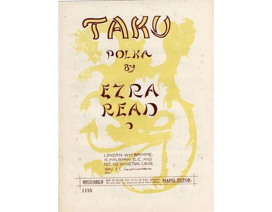7825 | Taku Polka - For Piano Solo - Broome Edition No. 1134
