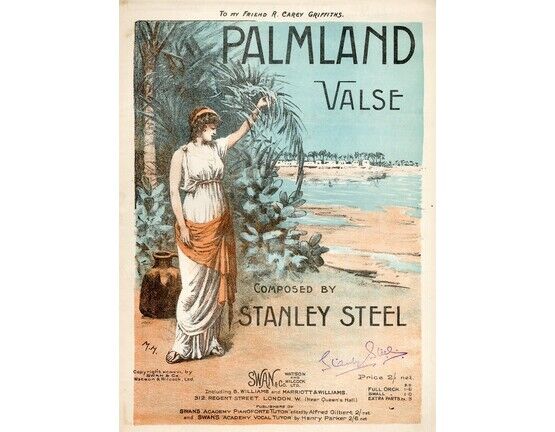 7840 | Palmland Valse - Piano Solo
