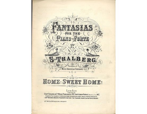 7842 | Fantasias for the Piano Forte - Musical Bouquet No. 1813 & 1814